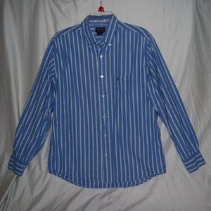 American Eagle Striped Button Down Shirt